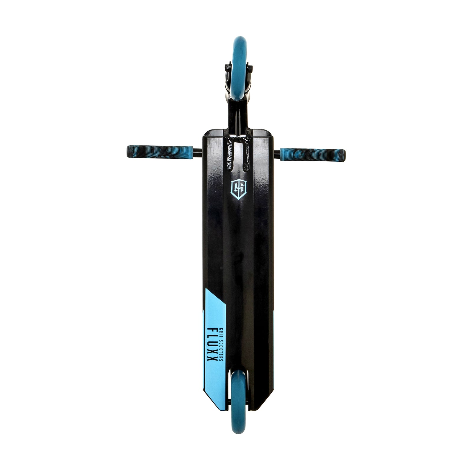 Grit Fluxx Scooter - Black with Blue, Ideal for Beginner to Expert Riders
