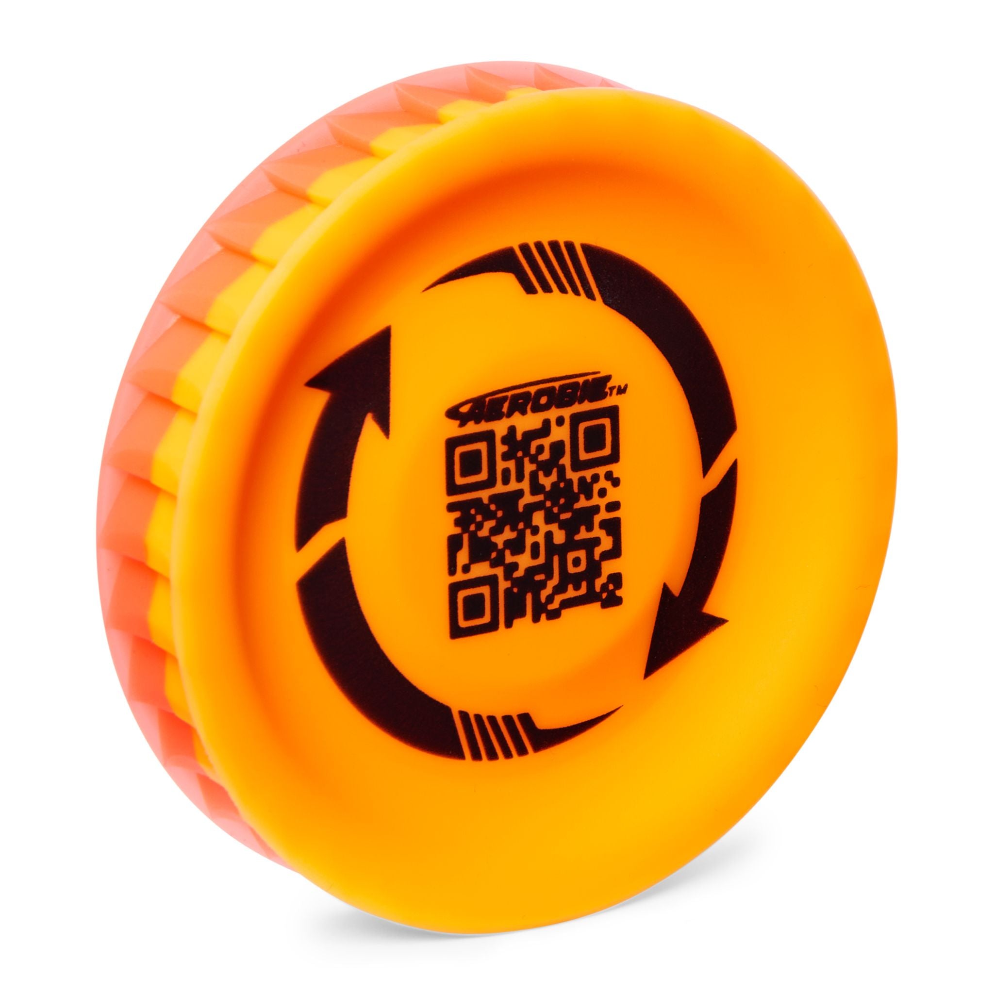 Orange Red Miniature Aerobie Pro Lite Throwing Disc - Ideal for Outdoor Fun and Great Deals