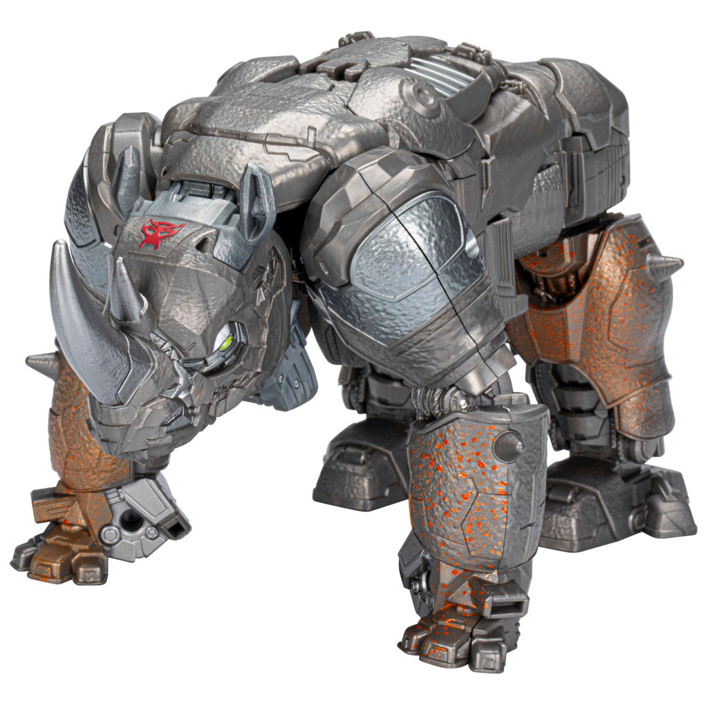 Hot Sale! Transformers Rise Of The Beasts Smash Changer Action Figure - Rhinox