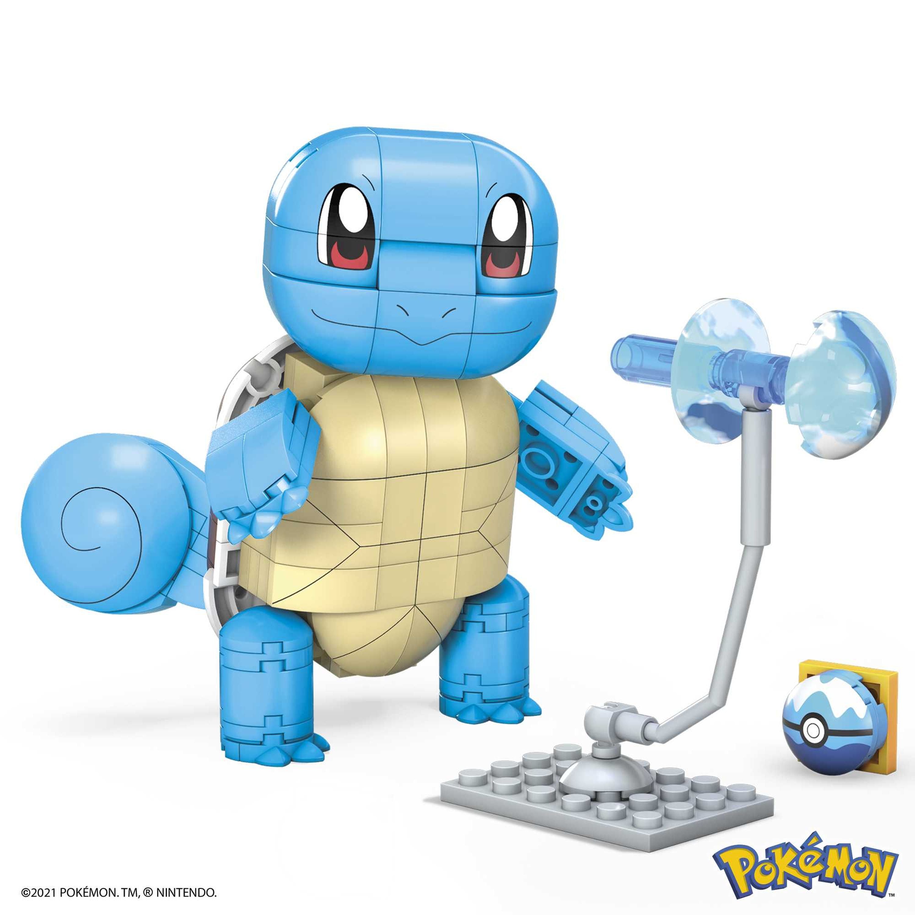Hot Deal! MEGA Construx Pokémon Building Set - Build & Display Squirtle Model