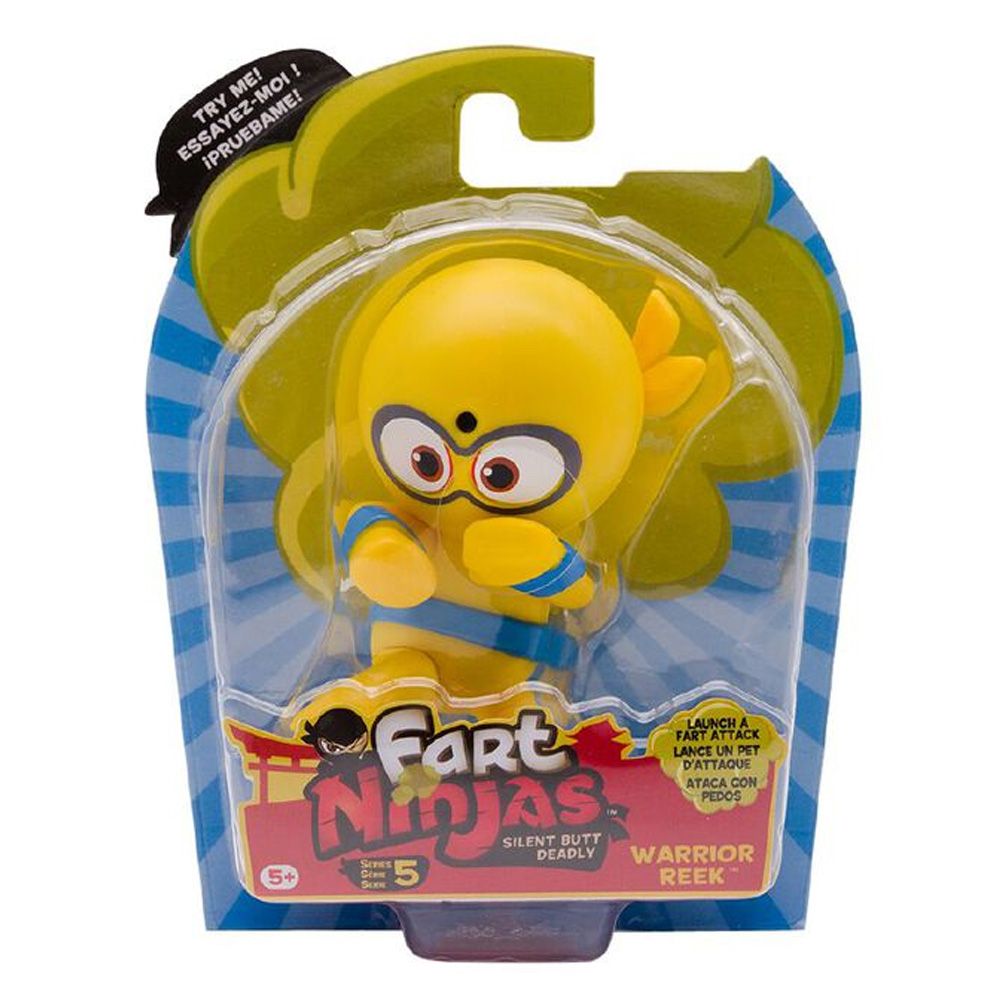 Fart Ninjas Warrior Reek Collectible Figure - Series 5