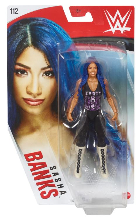 Series 112 WWE Basic 6 - inch Action Figure of Sasha Banks