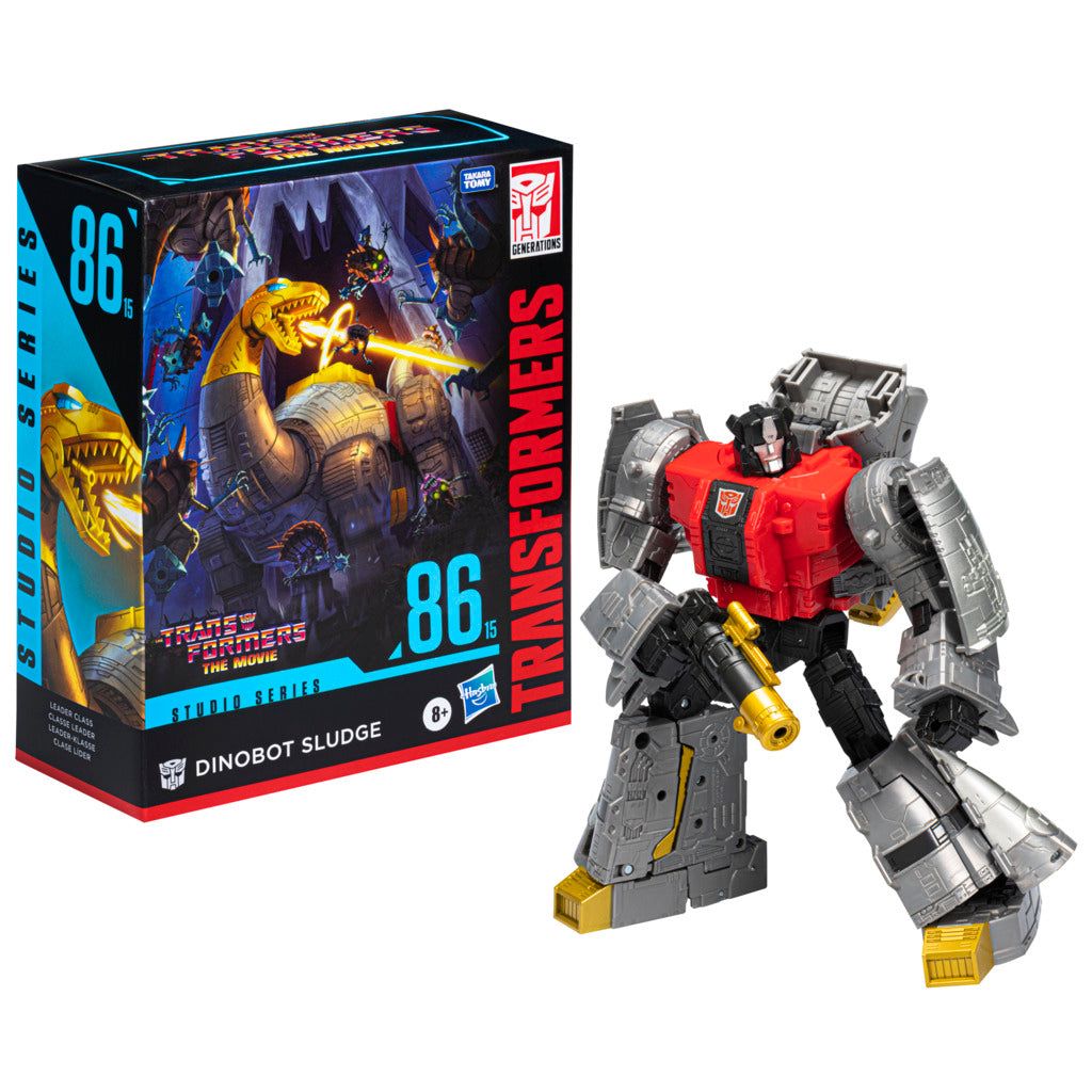 Transformers Studio Series Leader 86 - 15 Dinobot Sludge Convertible Action Figure for Kids