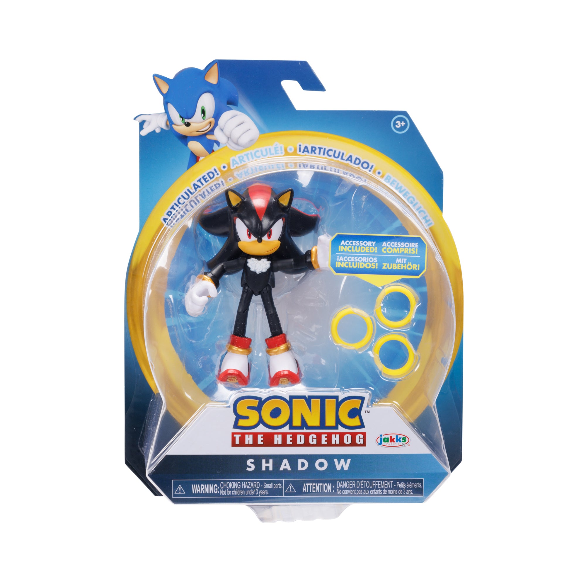 4-Inch Articulated Modern Shadow Sonic Collectible Figures - W14