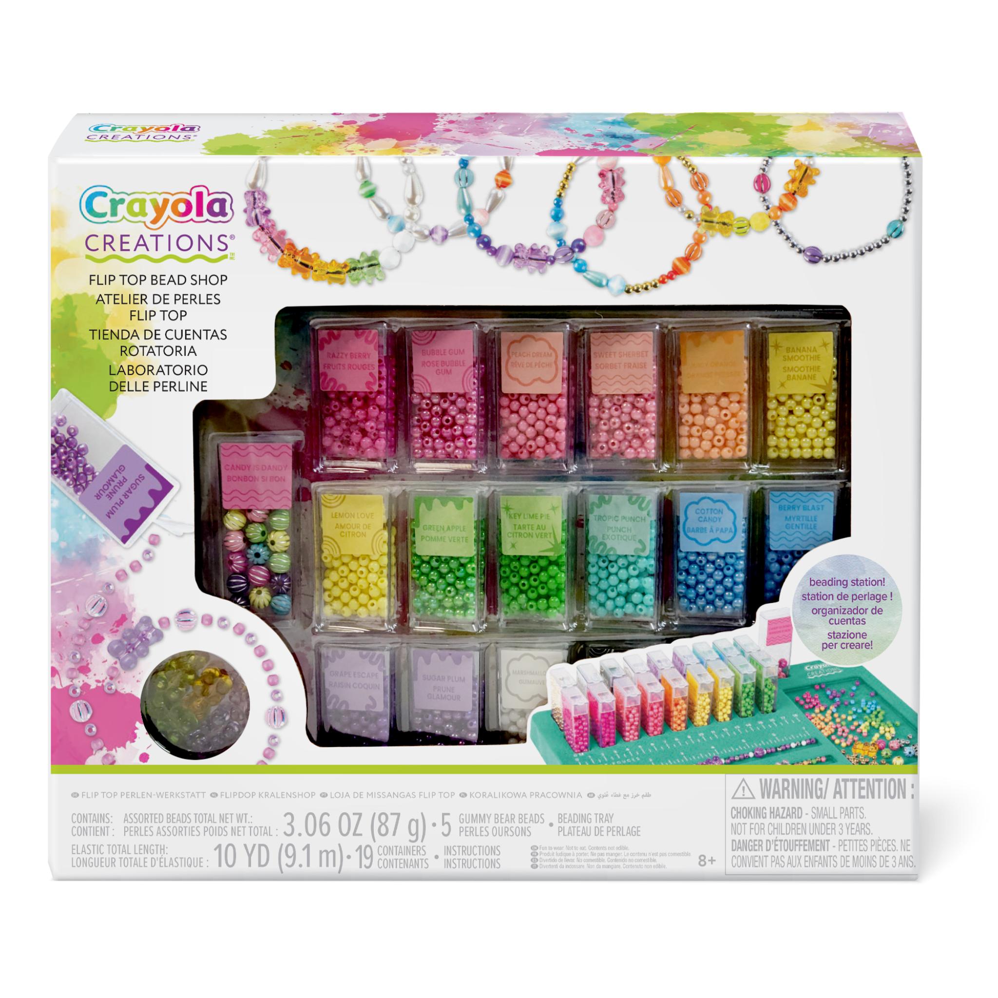 Hot Deal! Crayola Flip - Top Bead Kit for Creating Your Own Bracelets