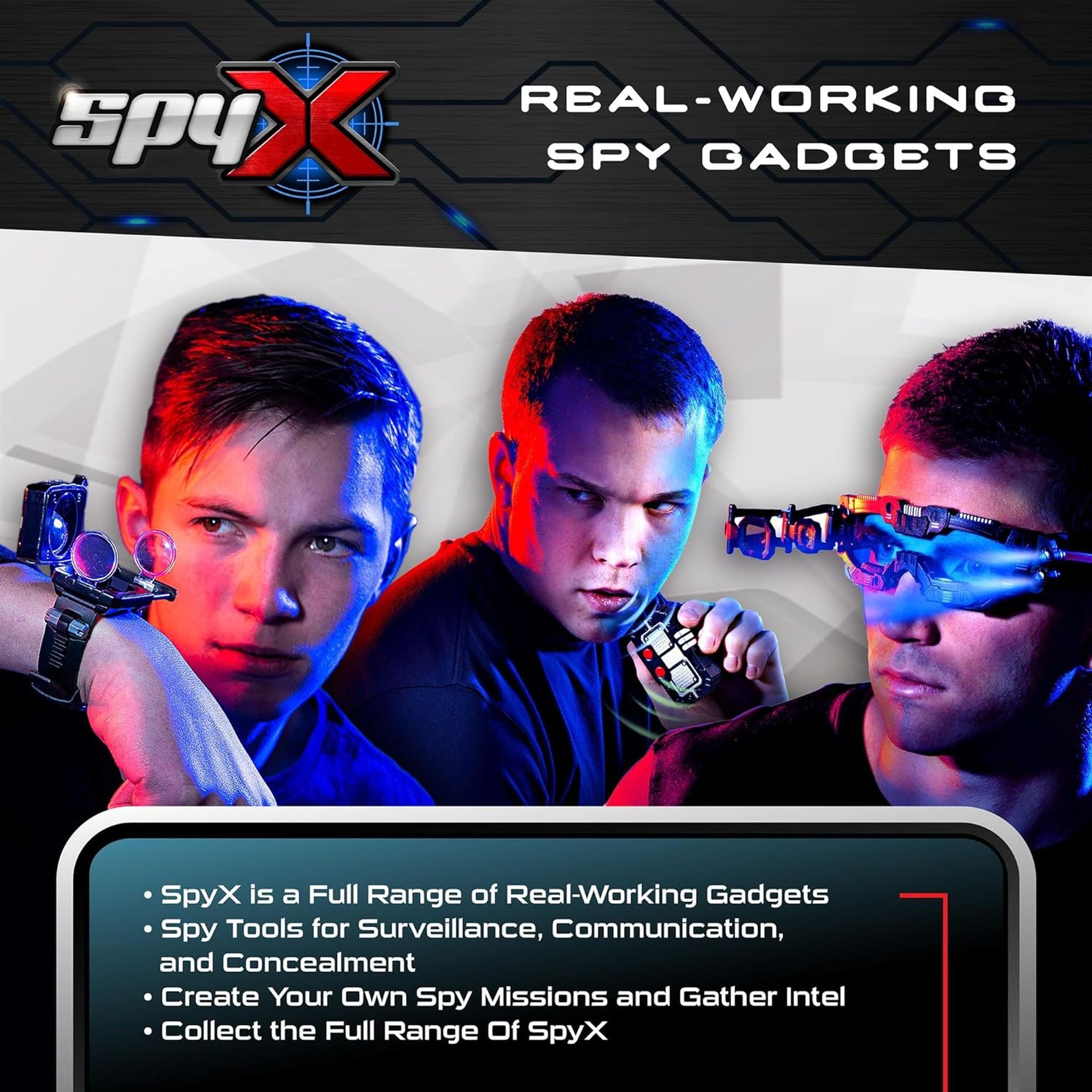 Advanced SpyX Tracking Tag with Dual Transmitters for Easy Monitoring