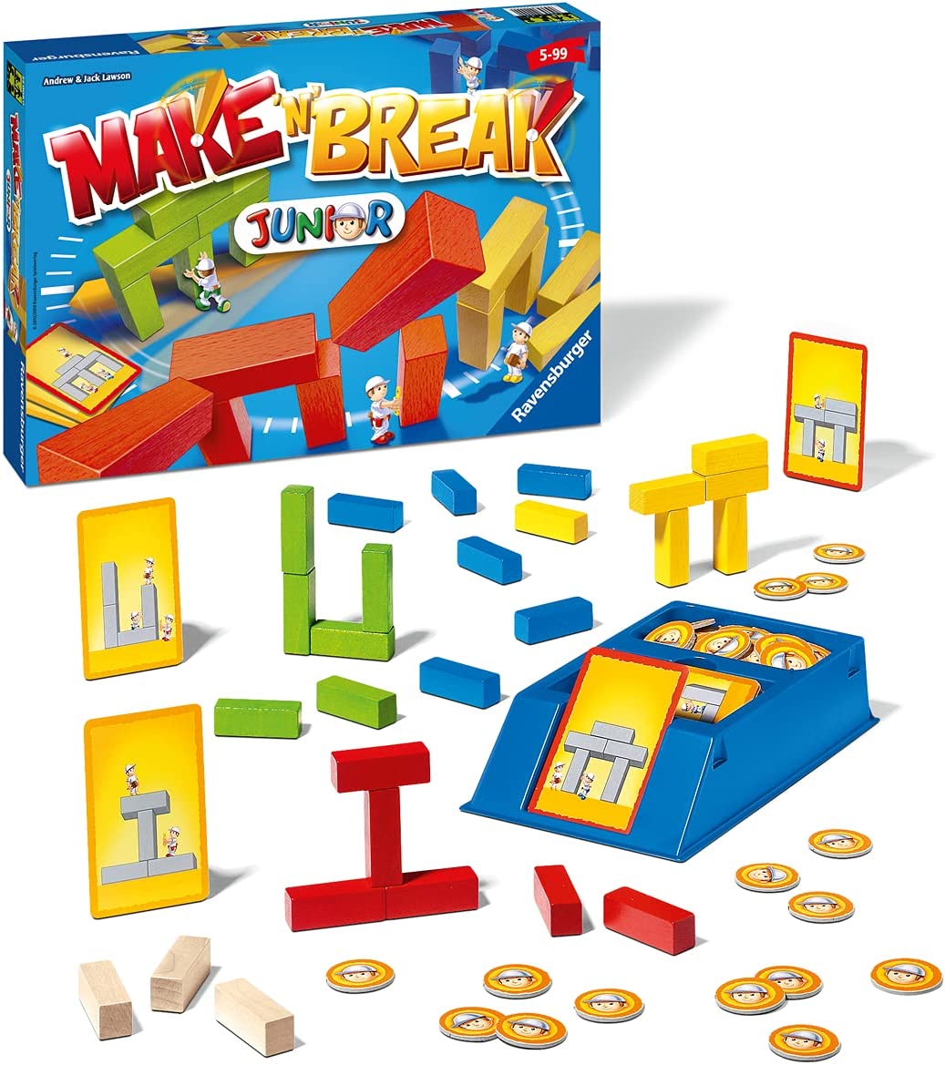 Hot Sale! Ravensburger Junior Building and Breaking Game for Young Master Builders