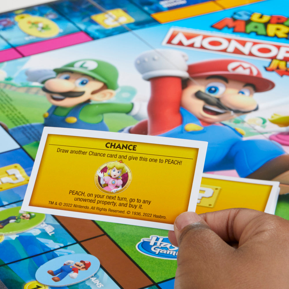 Hot! Monopoly Junior Super Mario Edition Board Game