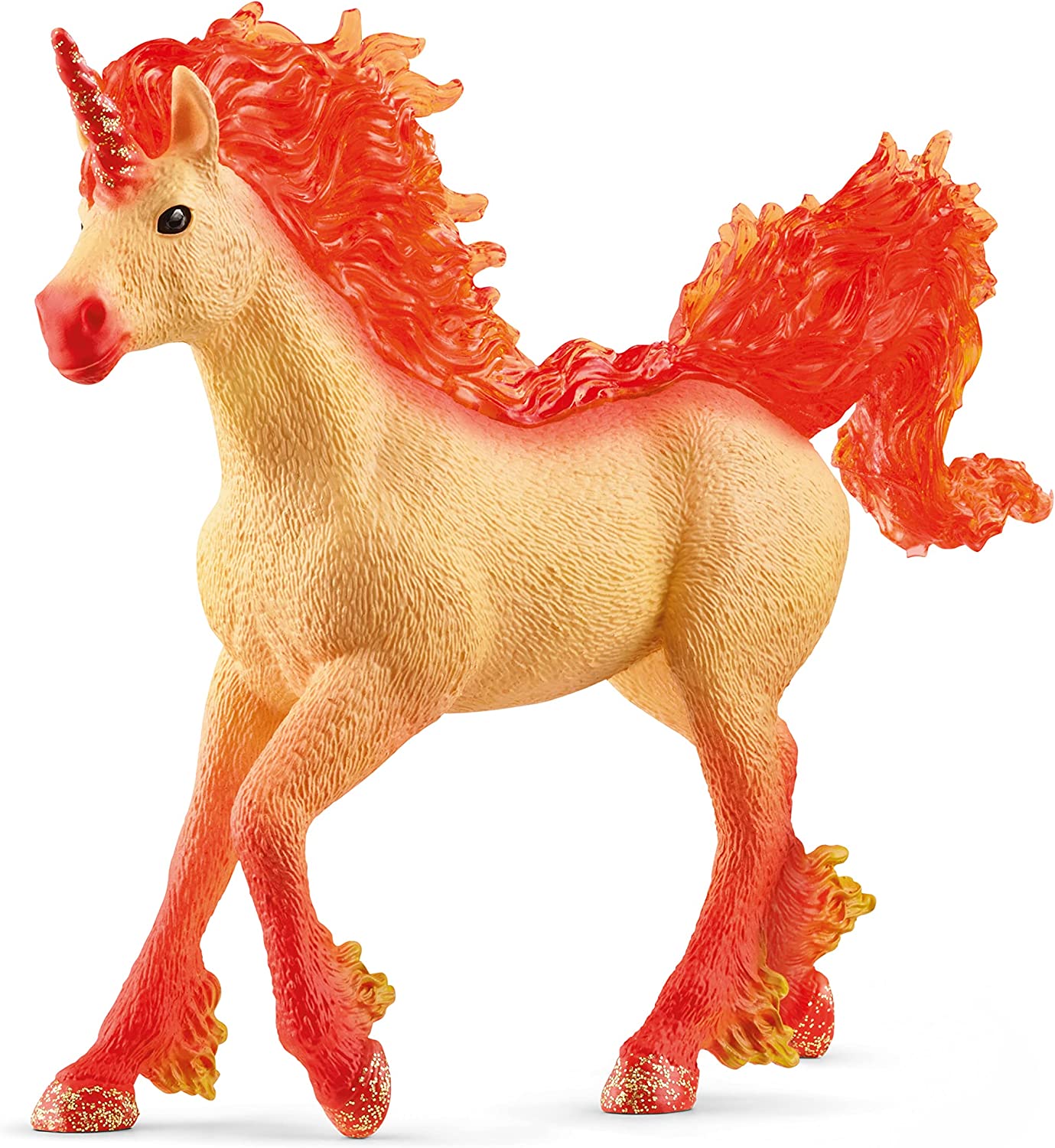 Hot Deal! Schleich Elementa Fire Unicorn Stallion Toy - New Addition in 2023