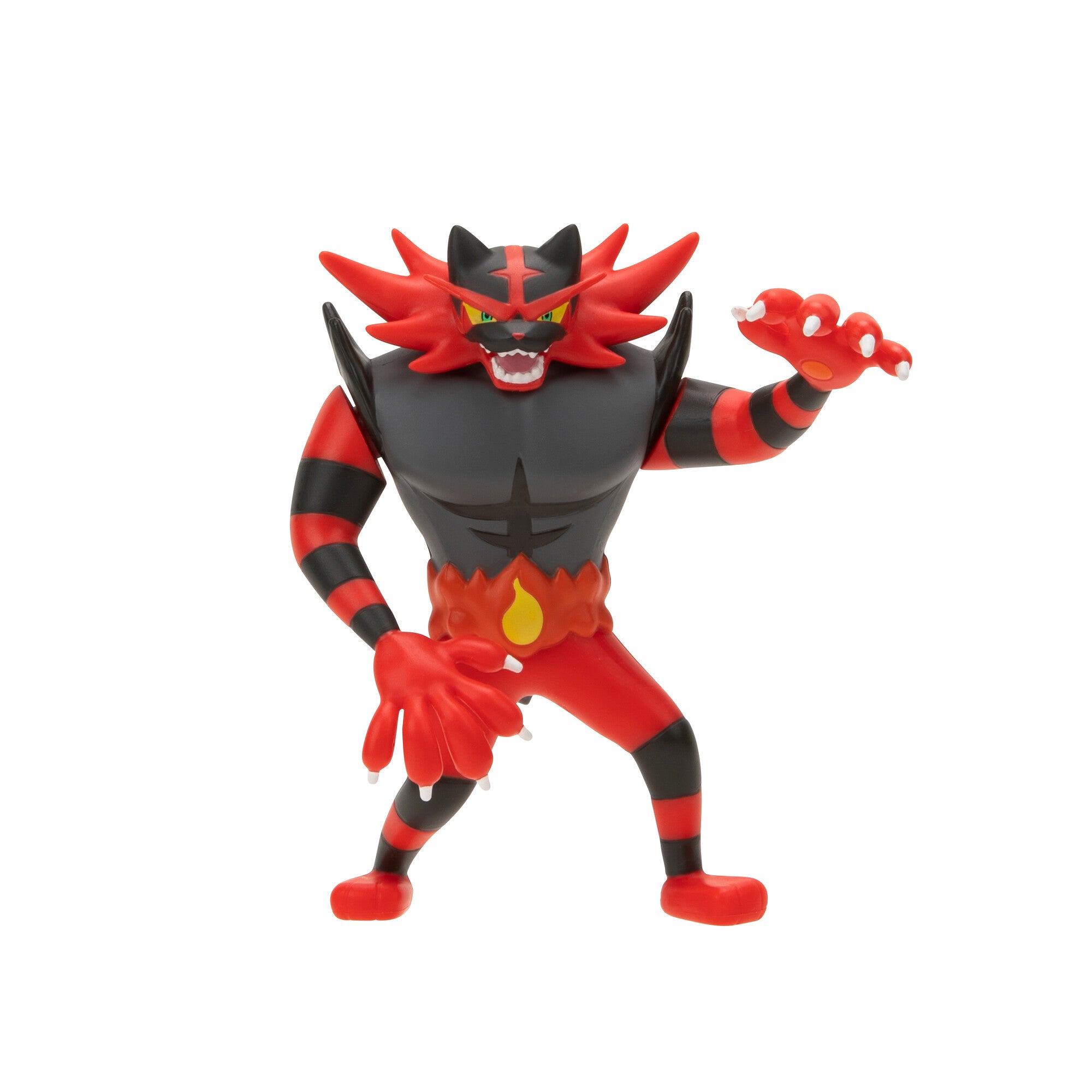 4.5 - inch In - scale Authentic Pokemon Battle Figure - Incineroar