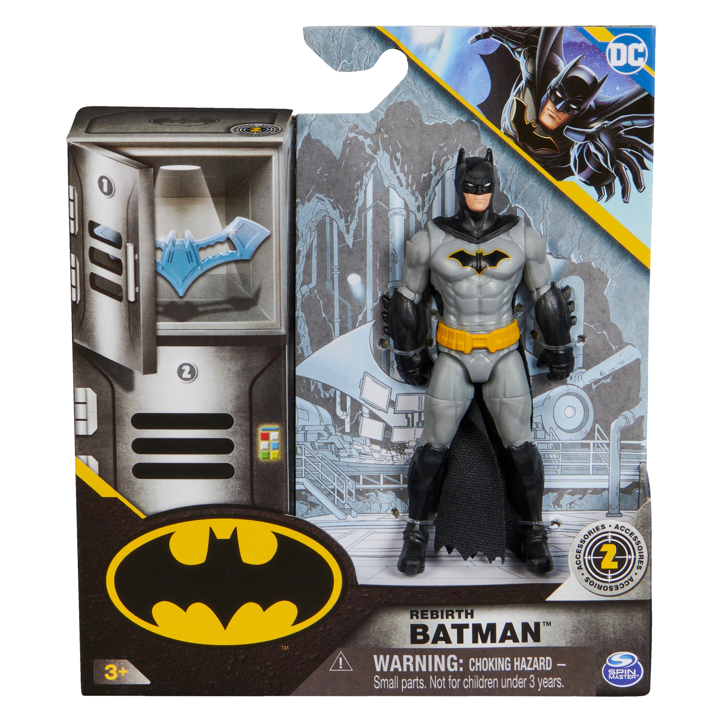 Hot! DC Comics 4-Inch Rebirth Batman Action Figure S7 V1