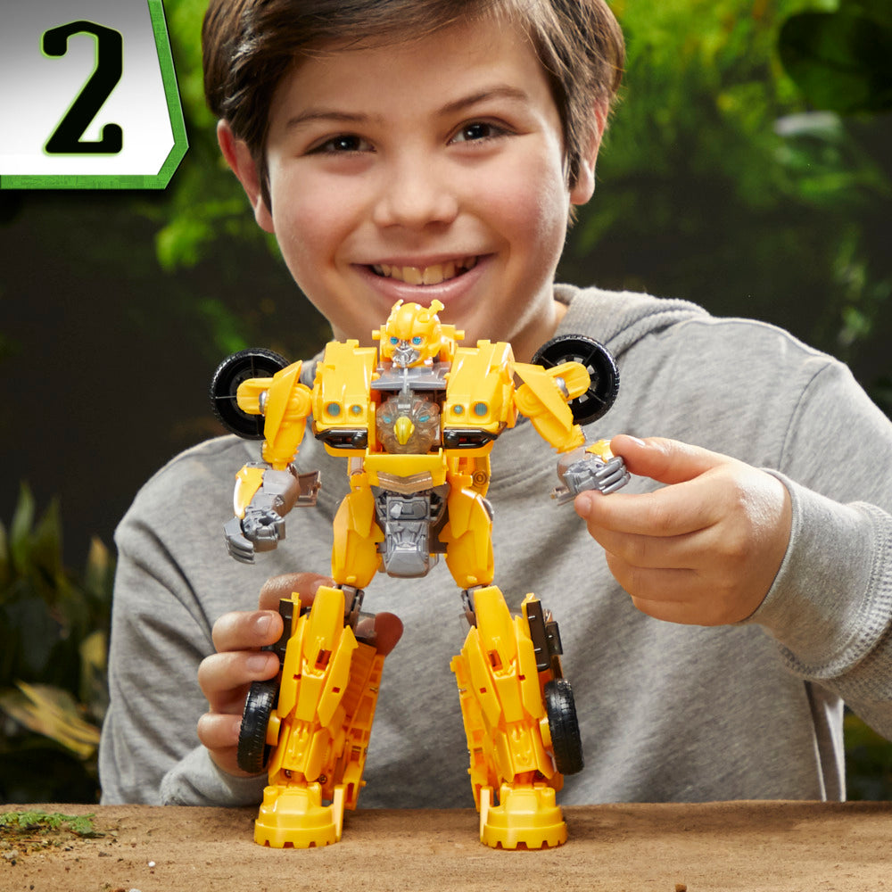 Hot Sale! Transformers Rise of the Beasts Beast - Mode Bumblebee Action Figure Toy