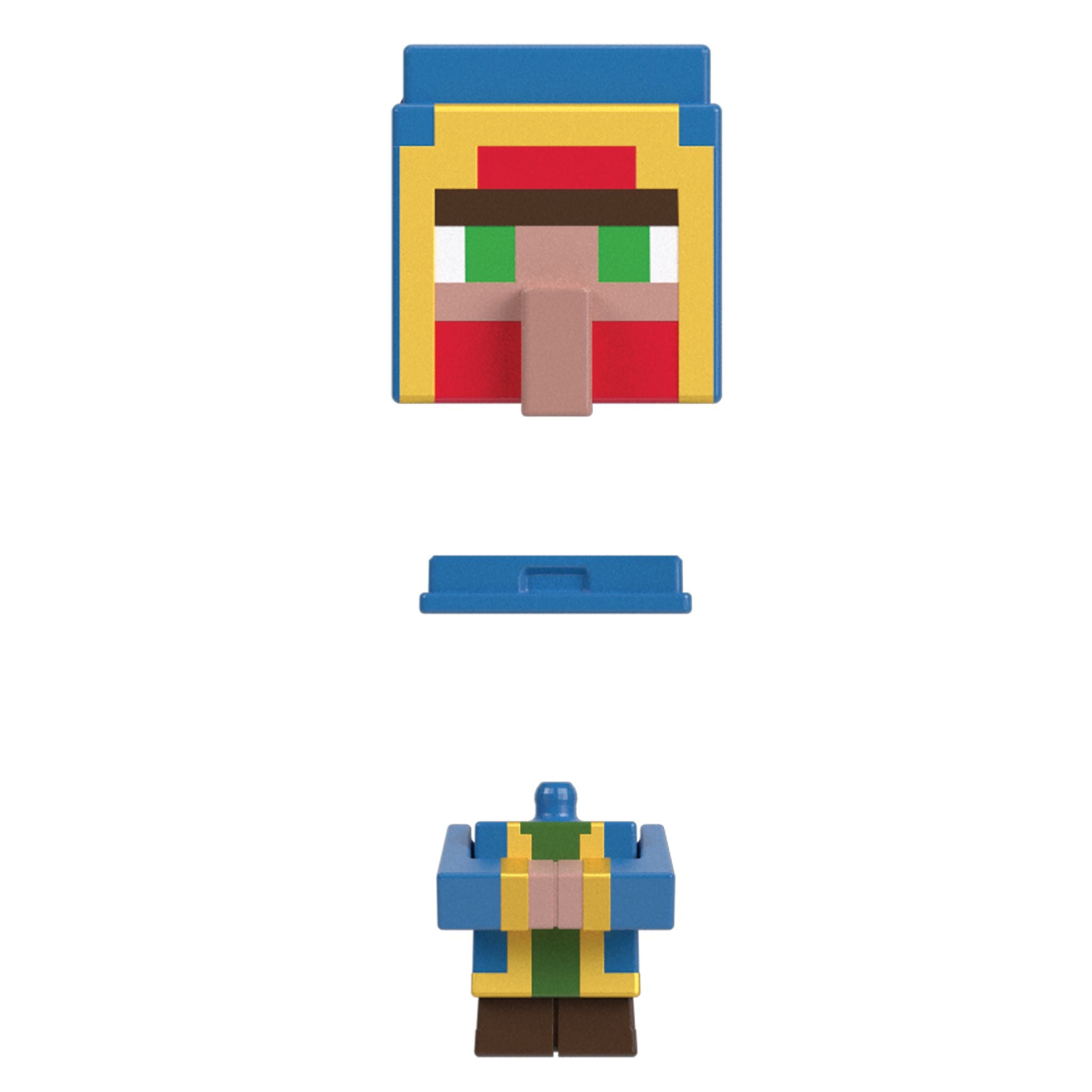 Miniature Minecraft Wandering Trader Mob Heads - Ideal for Fans