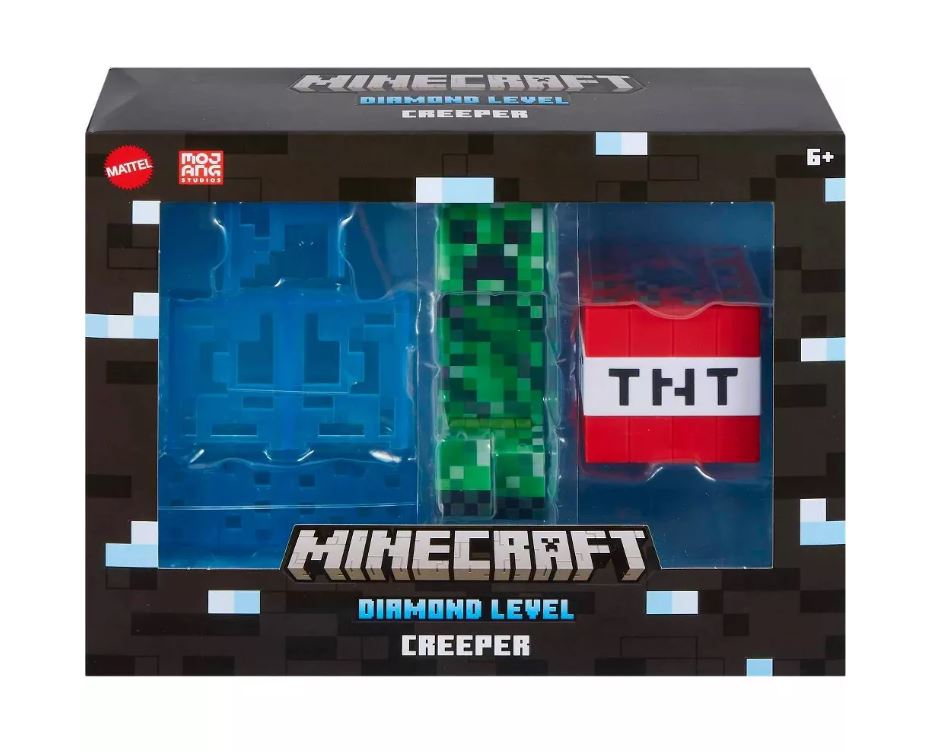 Exclusive Minecraft Diamond Level Creeper Action Figure