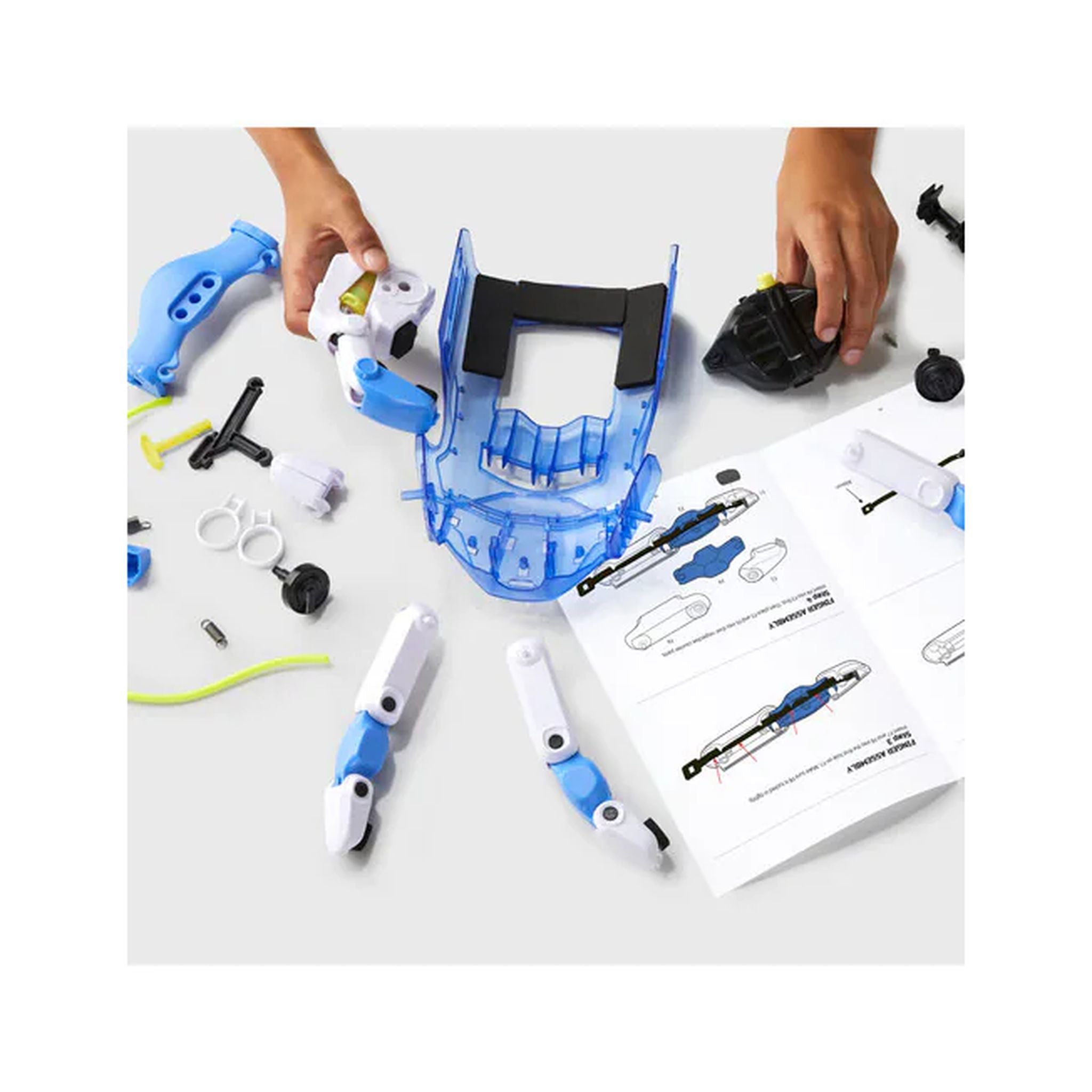 Hot! Discovery Mindblown 87-Piece DIY Hydraulic Bionic Hand Build Kit