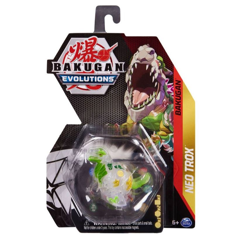 Hot! Bakugan Evolutions S4 Neo Trox White Set
