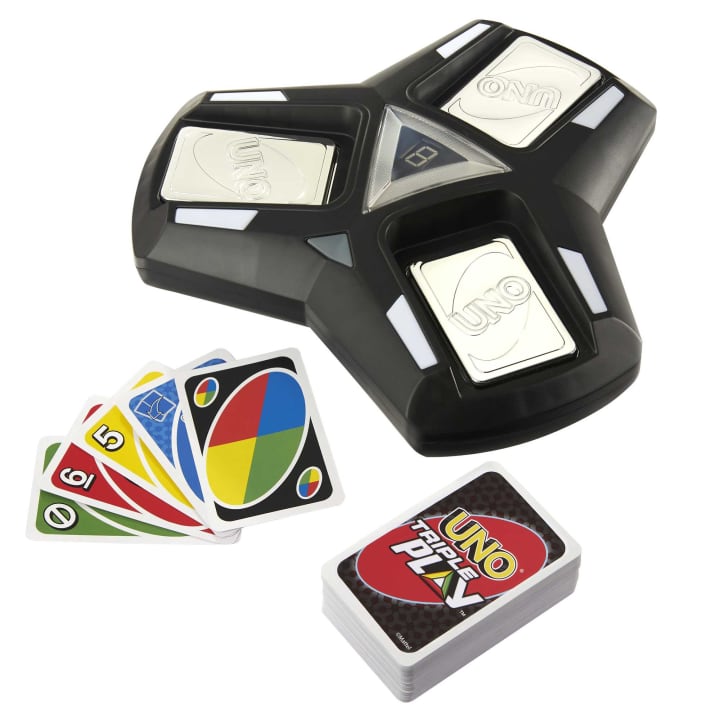 UNO Triple Play Stealth: A Thrilling 3-in-1 Card Game Experience