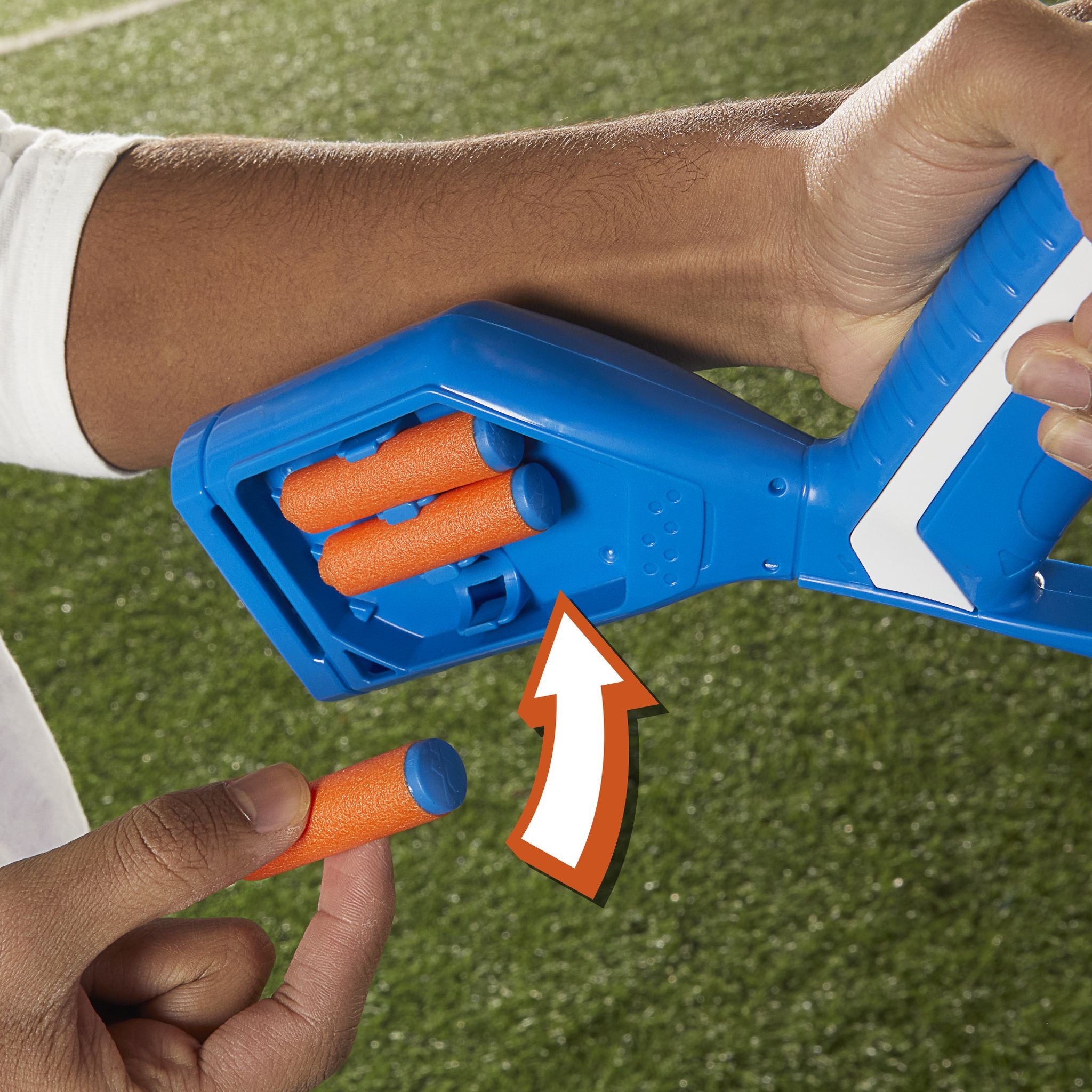 NERF N Series Strikeback Blaster with High - Performance N1 Darts