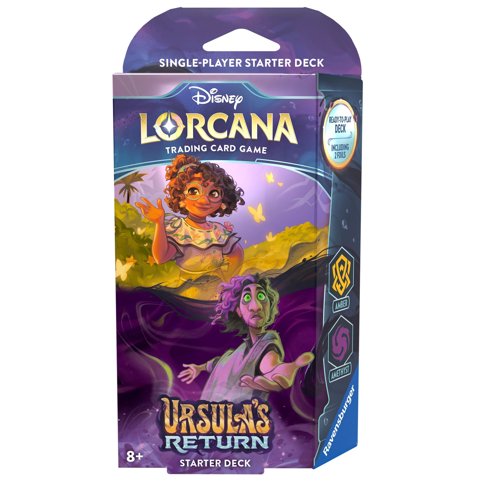 Disney Lorcana TCG Season 4 Ursula's Return Starter Deck in Amber & Amethyst