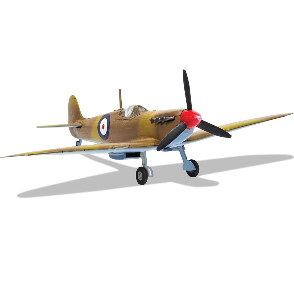 Hot Deal! Airfix Starter Set - Supermarine Spitfire MKVC Model in 1:72 Scale