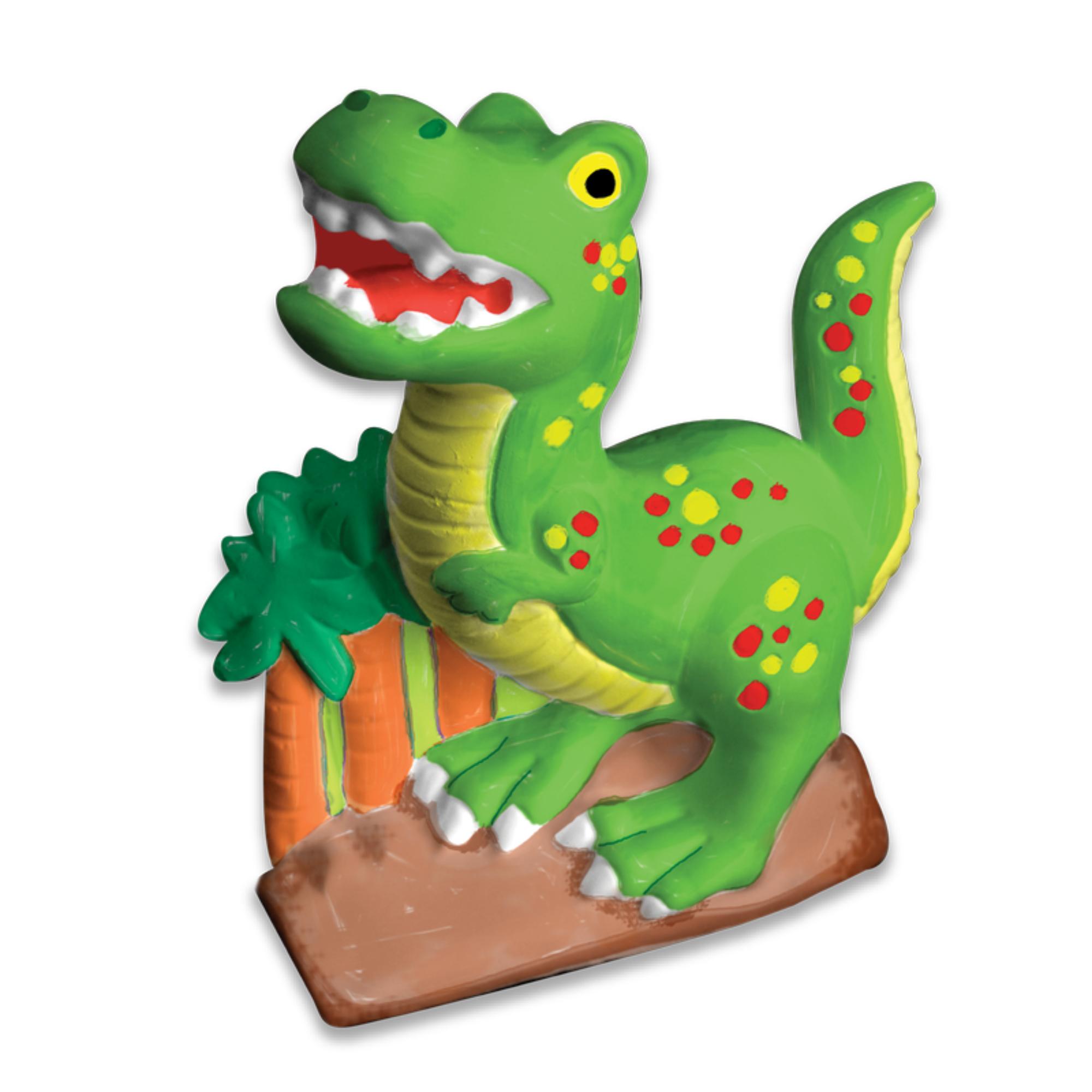 Hot Sale! Kids' Colourful Dinosaur Plaster Statue Making Project Kit