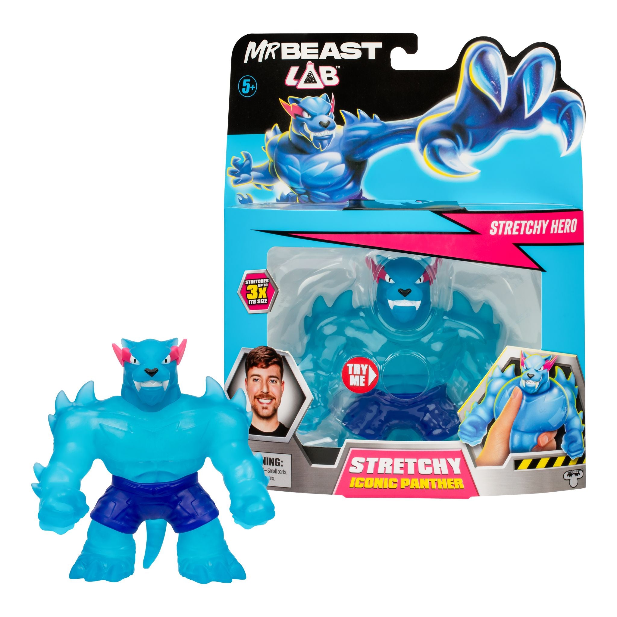 MrBeast Lab's Super Stretchy Iconic Panther Heroes
