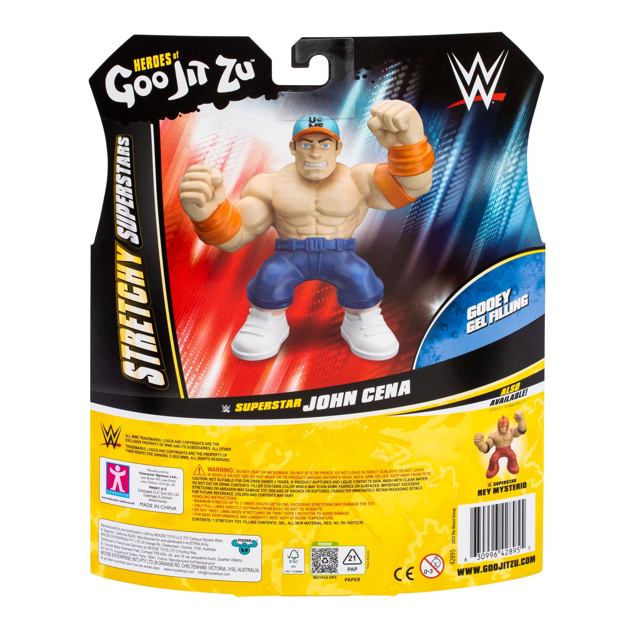 Hot! Heroes Of Goo Jit Zu WWE Hero Pack - John Cena