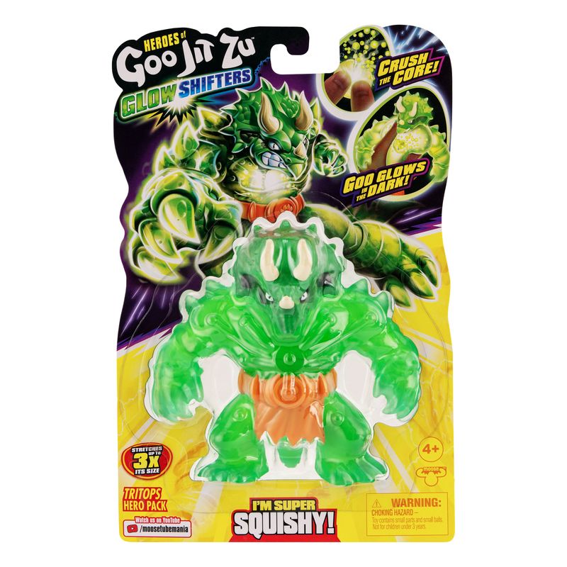 Heroes Of Goo Jit Zu Season 8 Glow-in-the-Dark Hero Pack - Tritops