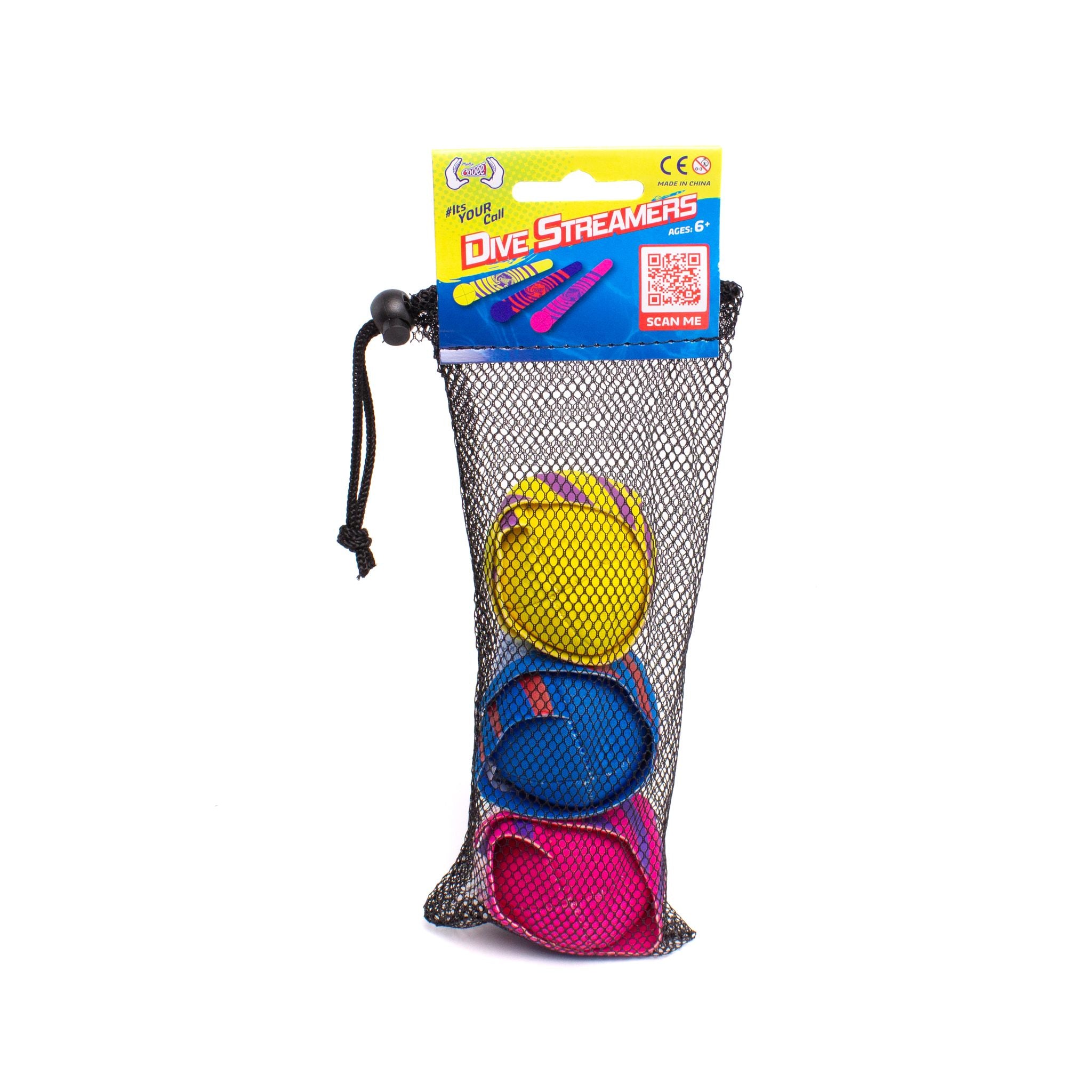 Cooee Vibrant Neon Dive Streamers - Ideal Pool Toys for Learning & Fun