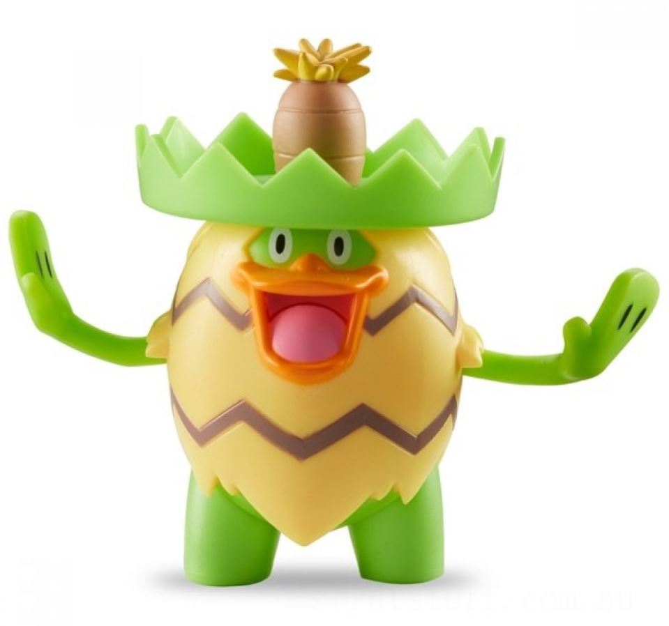 4.5 - inch Authentic Pokemon Battle Feature Figure - Ludicolo