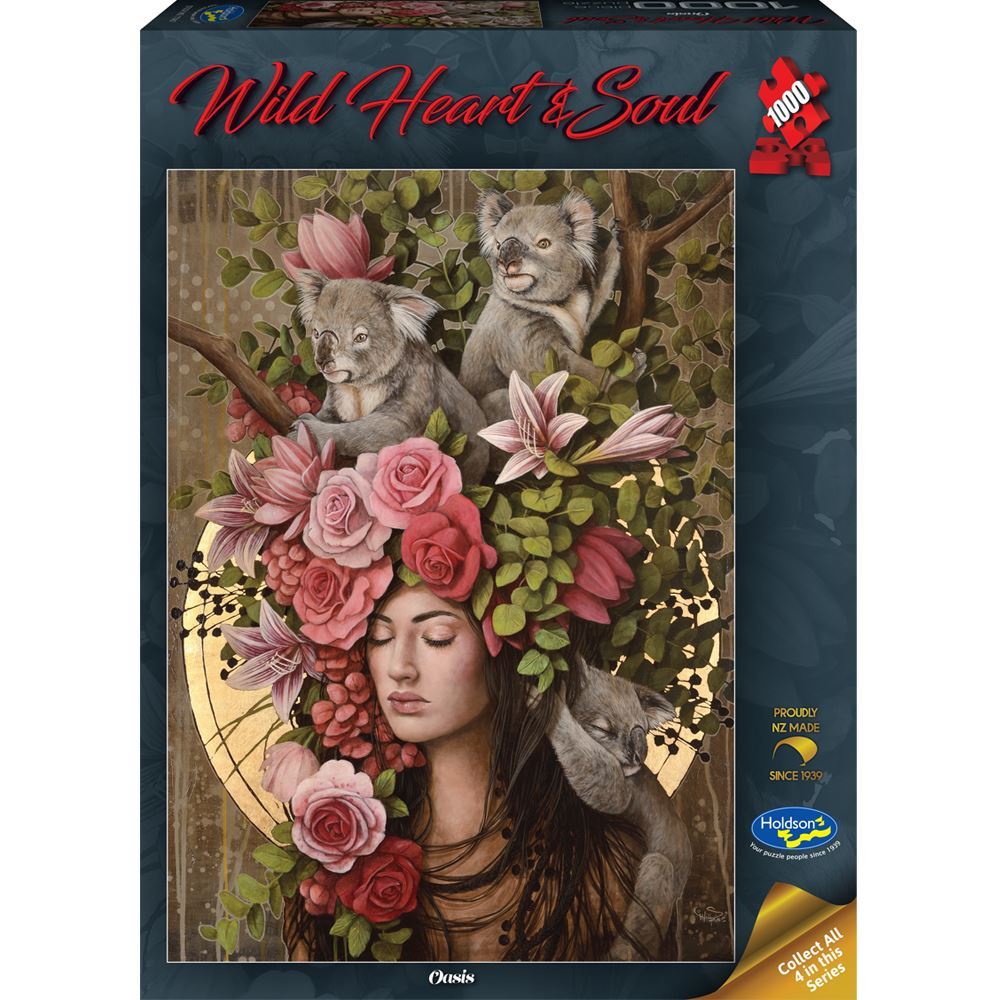 Wild Heart & Soul 1000 - Piece Oasis Jigsaw Puzzle for Ages 8+
