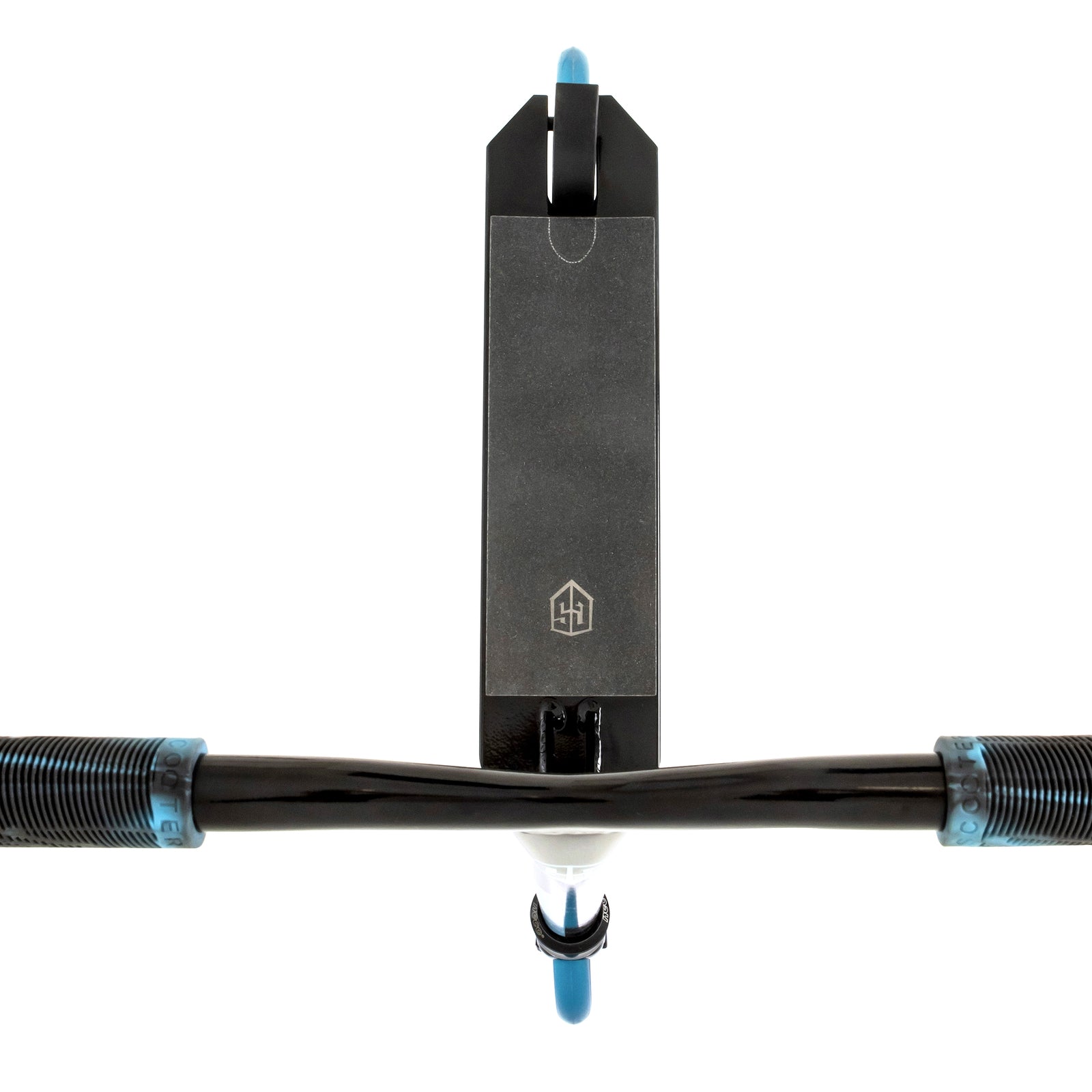 Grit Fluxx Scooter - Black with Blue, Ideal for Beginner to Expert Riders