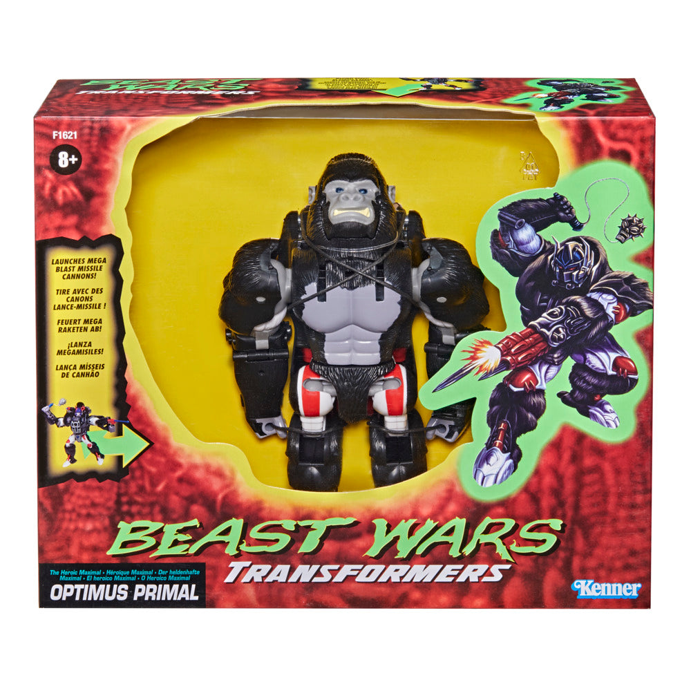 Hot! Transformers Vintage Beast Wars Optimus Primal Figure