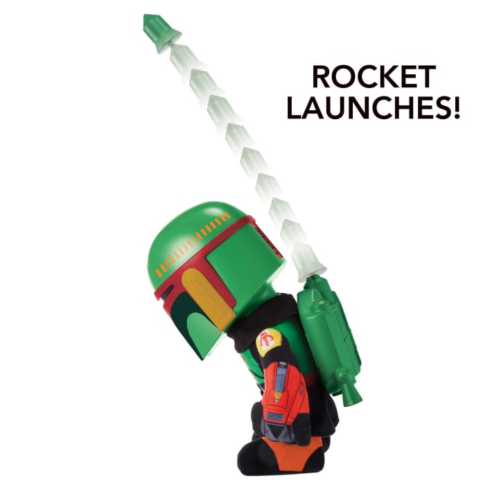 Hot! Star Wars Boba Fett Rocket - Launching Plush