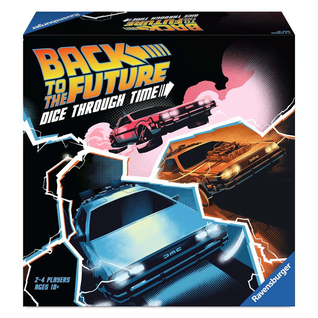 Ravensburger's Exciting Back To The Future Dice Through Time Board Game