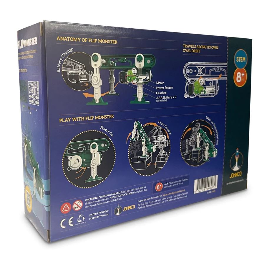 Johnco's Gravity-Flipping Monster Robot - Ideal for Kids