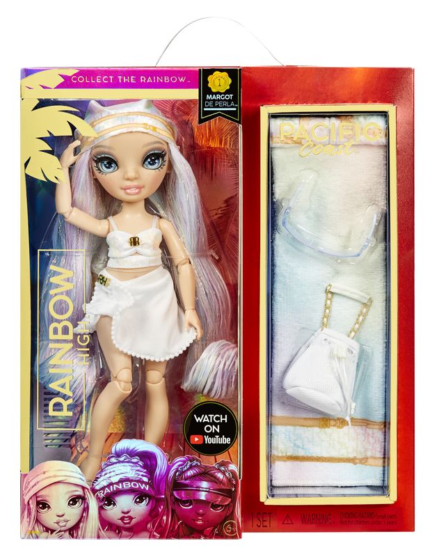 Rainbow High Pacific Coast Fashion Doll Margot De Perla
