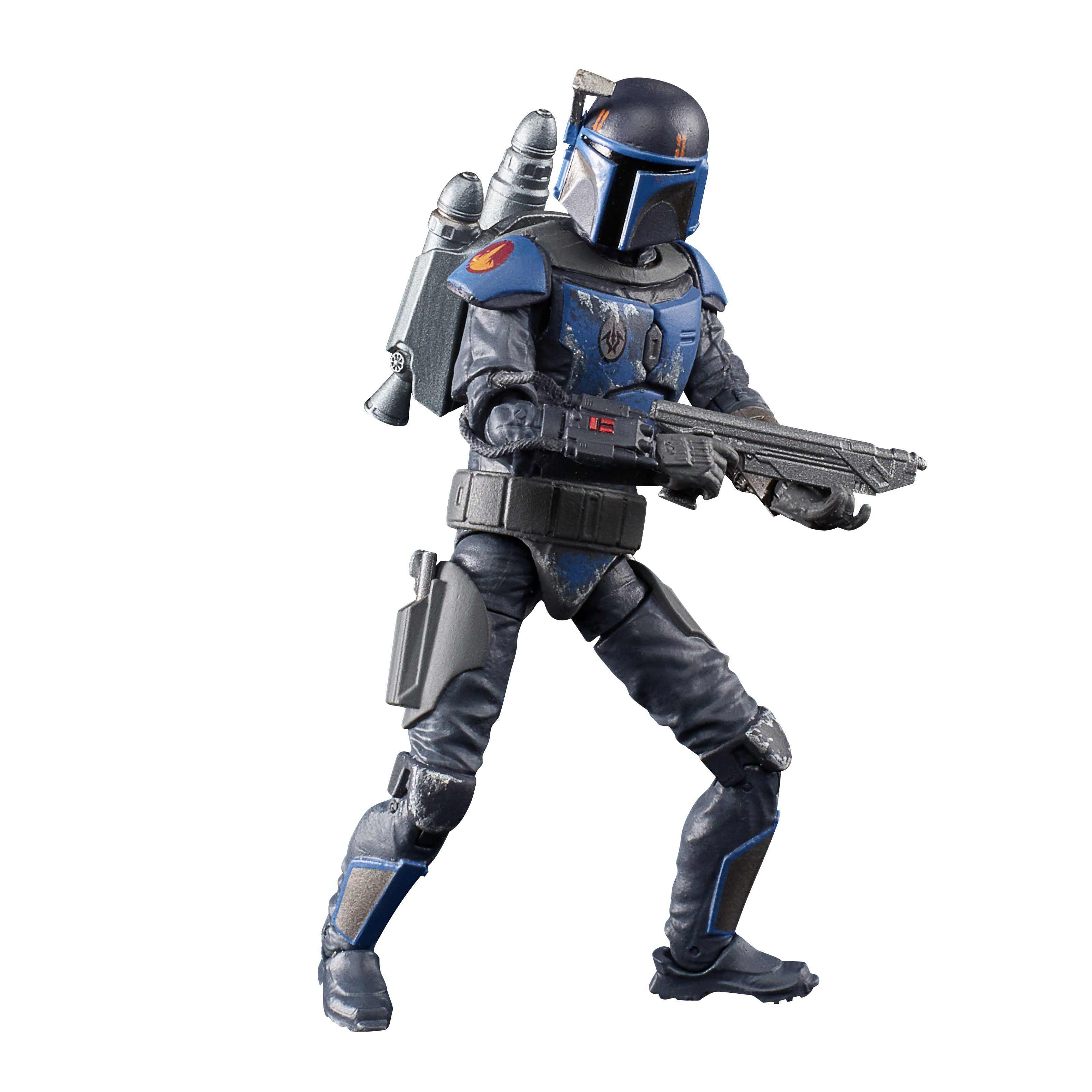 Hot! Star Wars Vintage Series 3 - Mandalorian Death Watch Airborne Trooper Figure