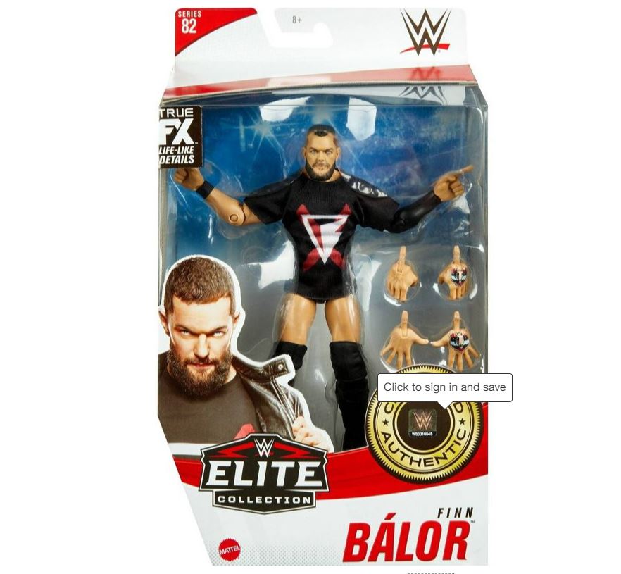 Hot! WWE Elite Collection Series 82 Finn Balor Action Figure