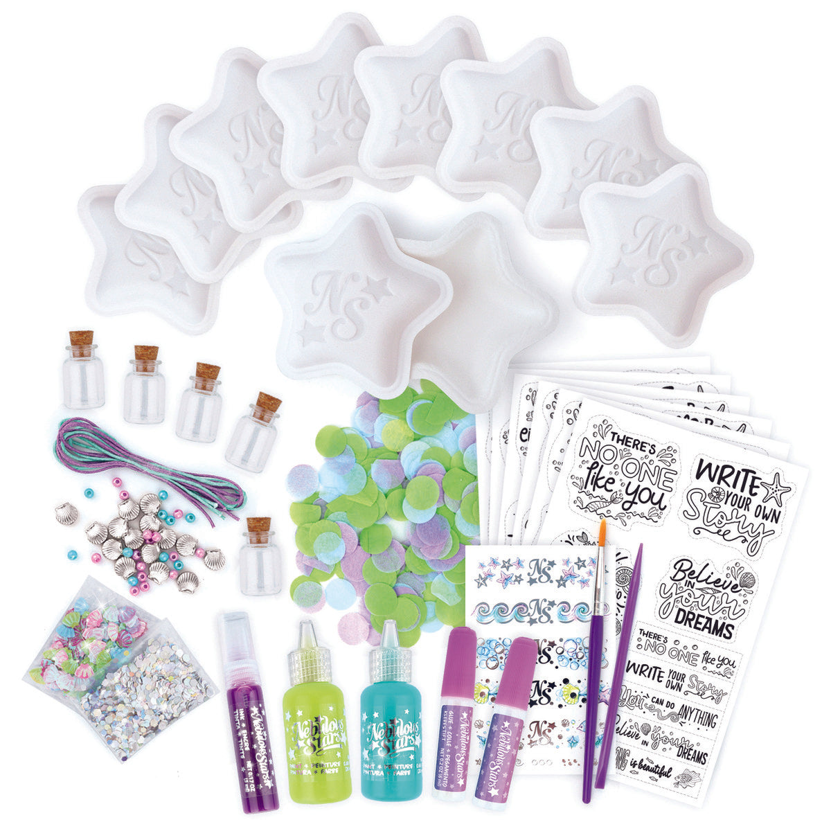 Hot! Nebulous Stars Shooting Star Message in a Bottle Maker