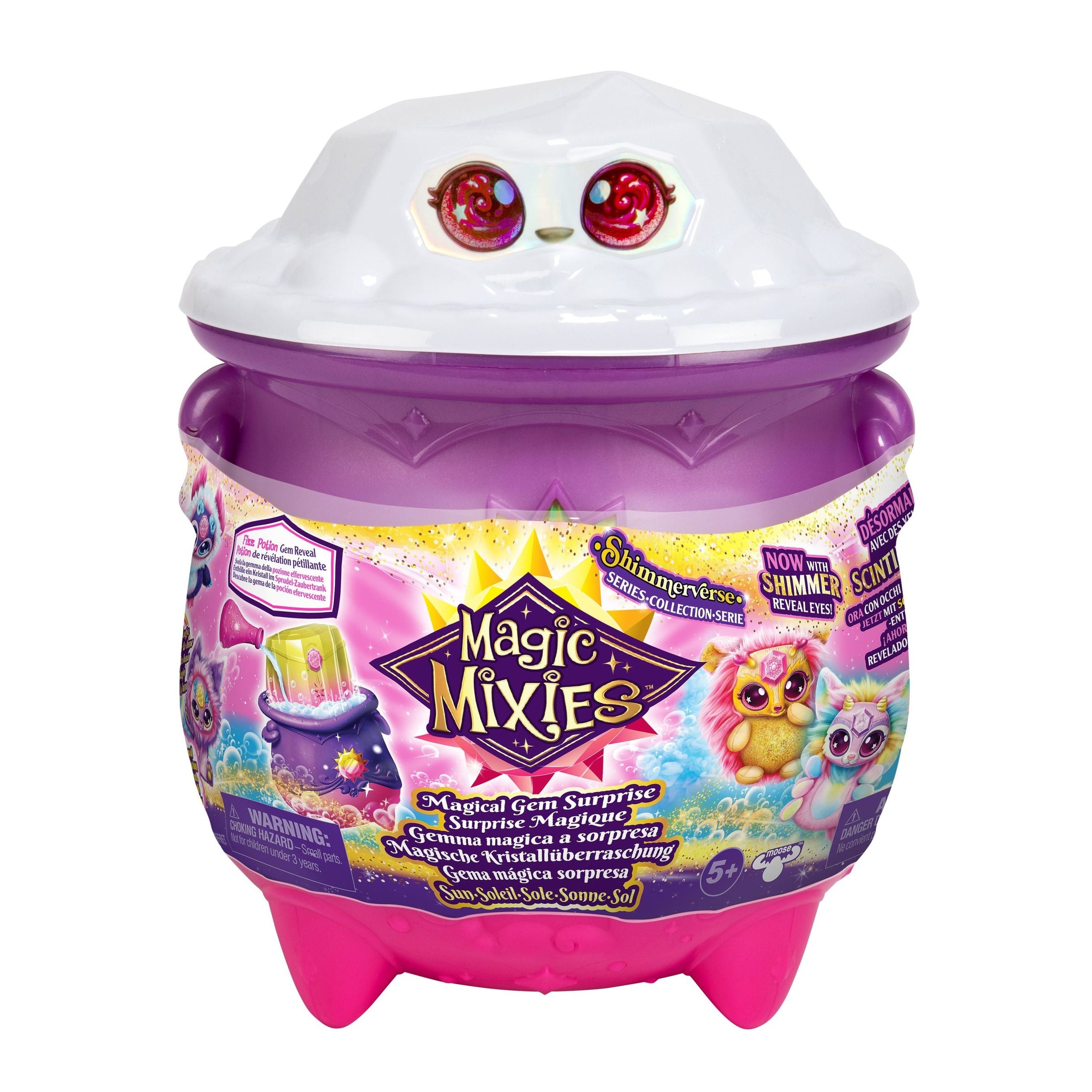 Hot Deal! Magic Mixies S4 Magical Gem Surprise Cauldron for Kids Aged 5+