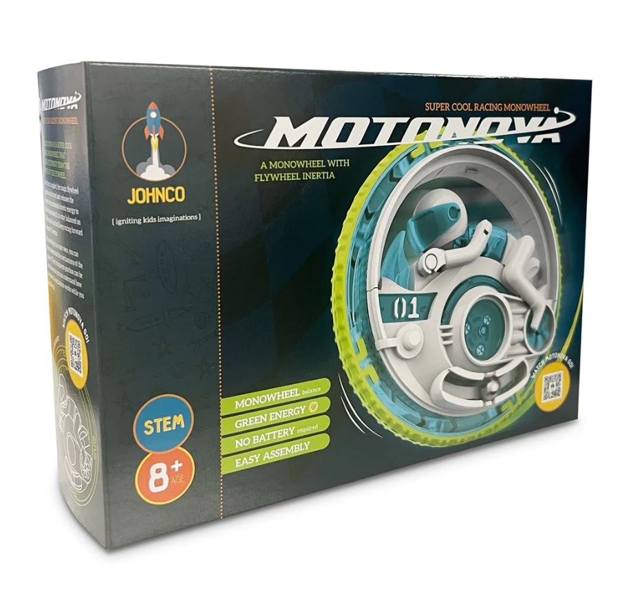 Hot Sale! Johnco Motonova Racing Flywheel Educational Toy for 8+ Years Old