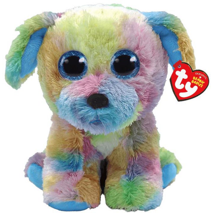 TY Beanie Boos: Max the Multicolored Dog - Adorable Soft Toy