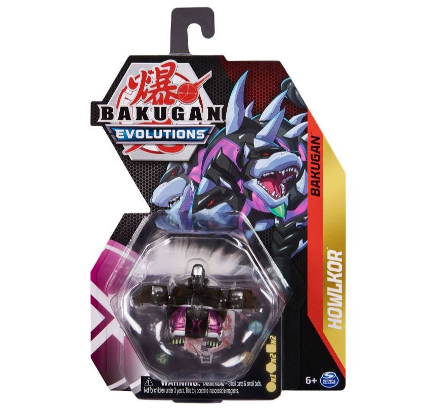 Bakugan Evolutions Season 4 Howlkor - Epic Transforming Toy