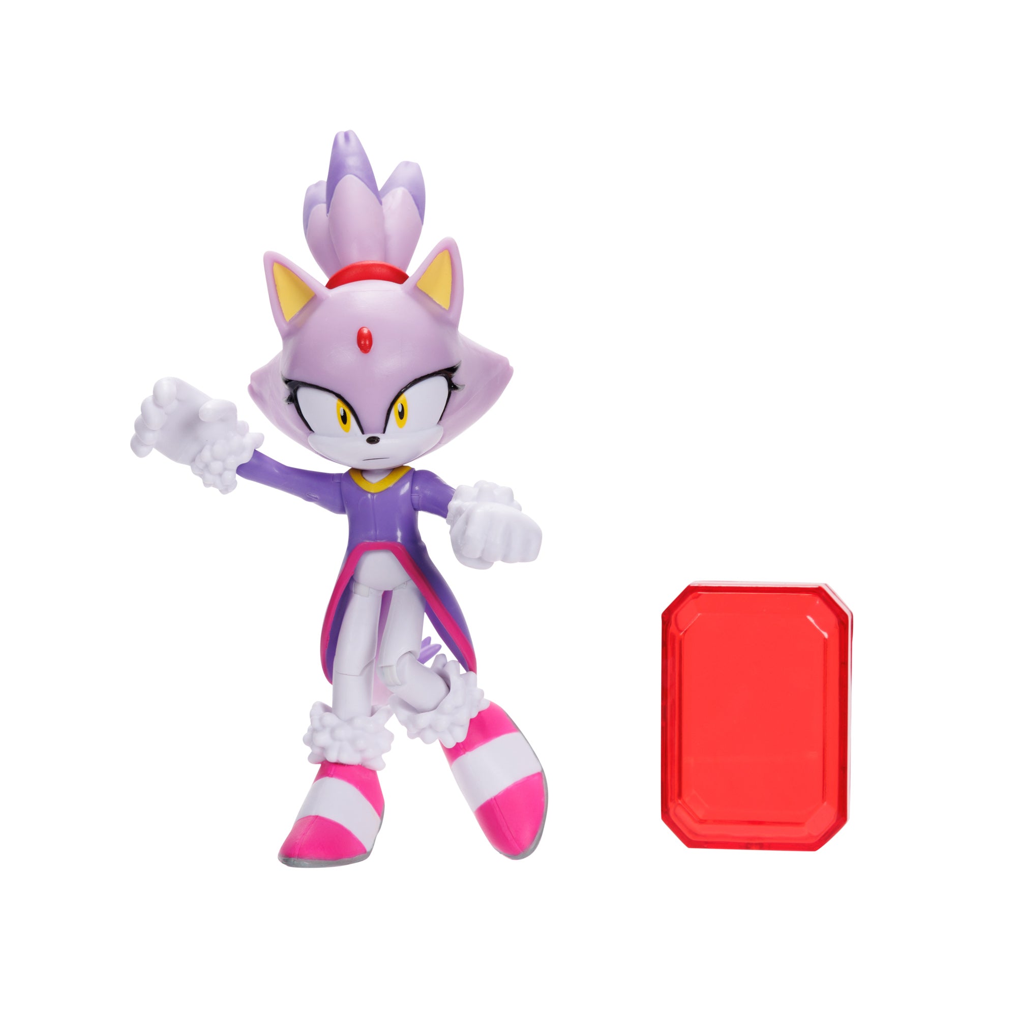 4-Inch Articulated Modern Blaze Sonic Collectible Figures W14