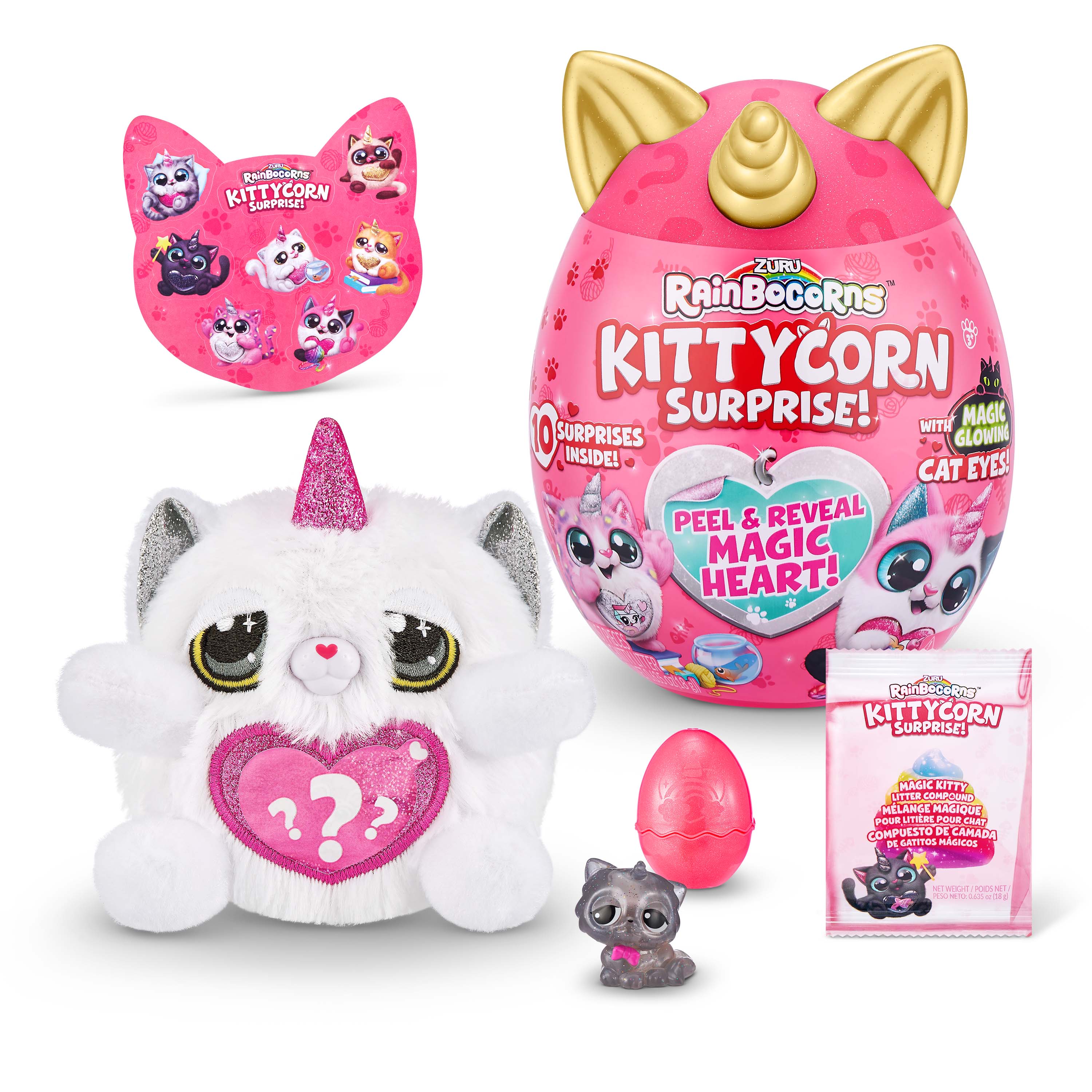 ZURU Sparkling Surprise Kittycorn from Rainbocorns Series 5