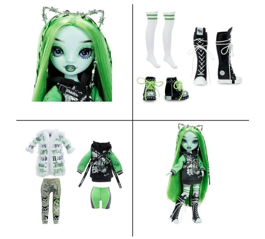 Hot Deal! Shadow High Rainbow Vision - Harley Limestone Fashion Doll