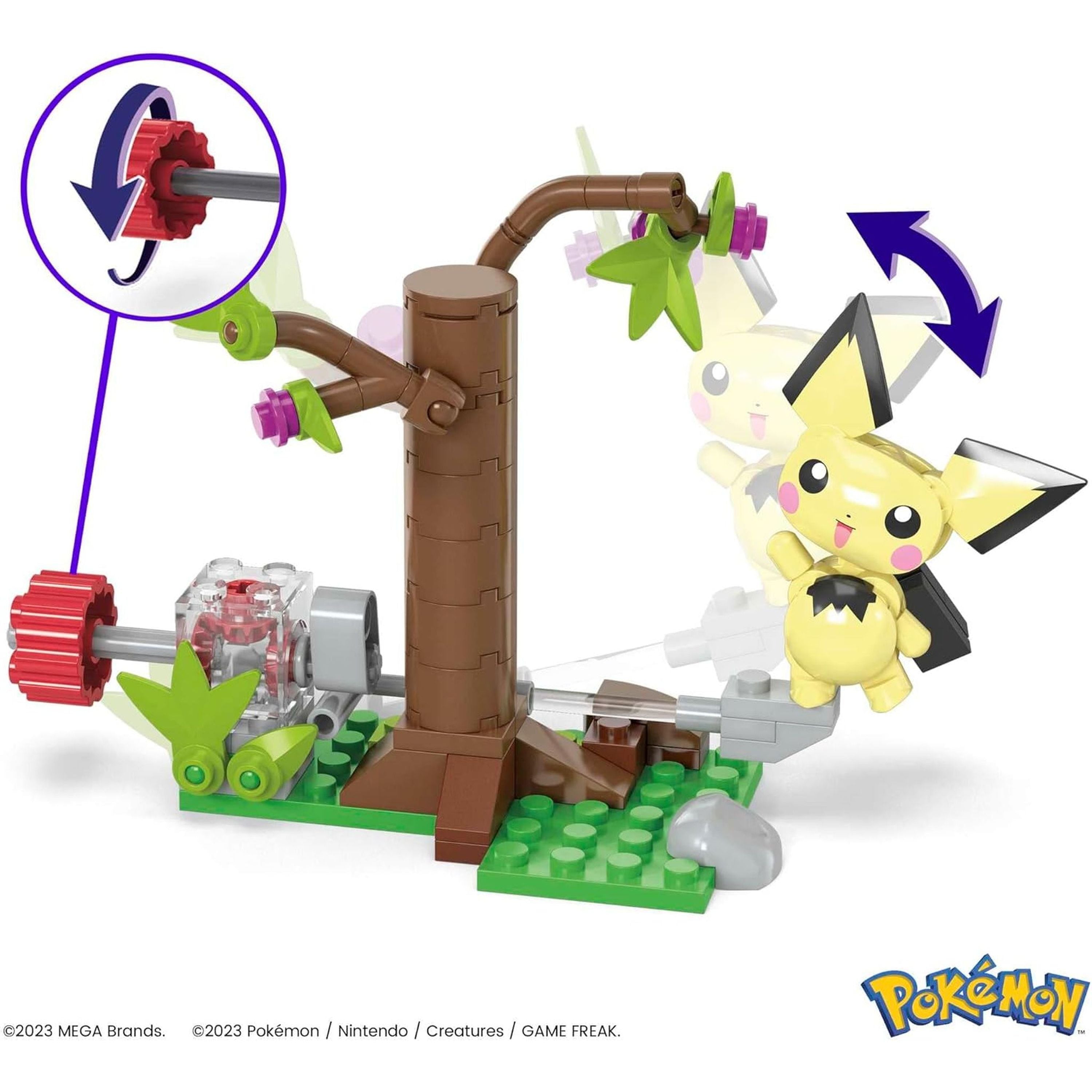Hot Deal! MEGA Construx Building Set - Pokemon Pichu's Forest Forage Adventure