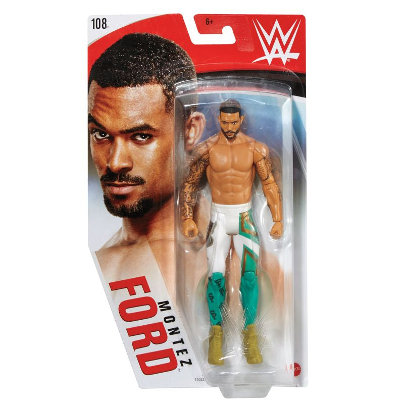 Hot Deal! WWE Basic Action Figure Series 108 - Montez Ford, 6 - Inch Superstar Scale Toy