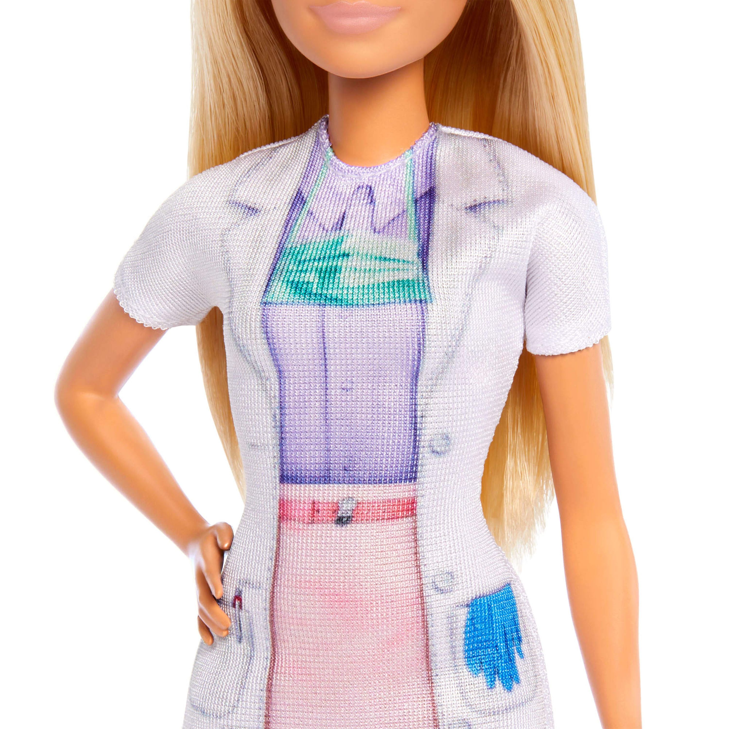 Barbie Dentist Blonde Doll Playset - Explore Career Roles
